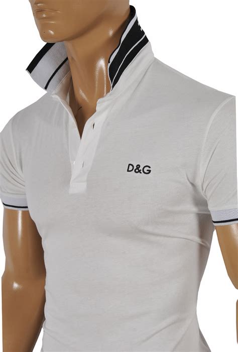 dolce gabbana men's apparel|Dolce & Gabbana men's polo shirt.